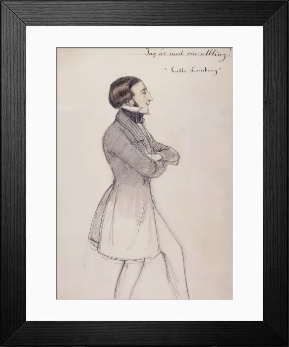 Framed Print : I'm in on everything! Calle Lamberg'. (c1850s). Creator: Fritz von Dardel. I'm in on everything! Calle Lamberg'. (c1850s). Creator: Fritz von Dardel Framed Print : I'm in on everything! Calle Lamberg'. (c1850s). Creator: Fritz von Dardel. I'm in on everything! Calle Lamberg'. (c1850s). Creator: Fritz von Dardel