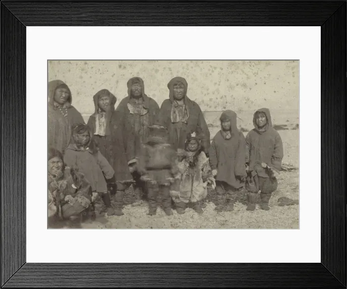 Framed Print : Chukchi, 1889. Creator: Unknown Framed Print : Chukchi, 1889. Creator: Unknown
