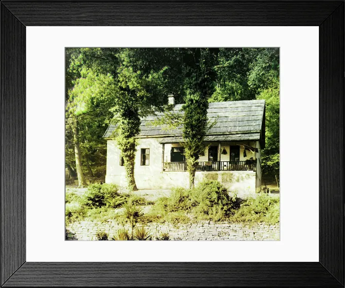 Framed Print : Home of Nikolai Savvich Abaz on his former estate Nidzhi, between 1905 and 1915. Creator: Sergey Mikhaylovich Prokudin-Gorsky Framed Print : Home of Nikolai Savvich Abaz on his former estate Nidzhi, between 1905 and 1915. Creator: Sergey Mikhaylovich Prokudin-Gorsky