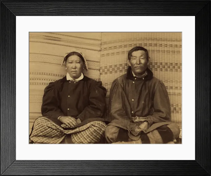 Framed Print : Deer Tungus from the Eastern Shore of Central Sakhalin, 1880-1899. Creator: Innokenty Ignatievich Pavlovsky Framed Print : Deer Tungus from the Eastern Shore of Central Sakhalin, 1880-1899. Creator: Innokenty Ignatievich Pavlovsky