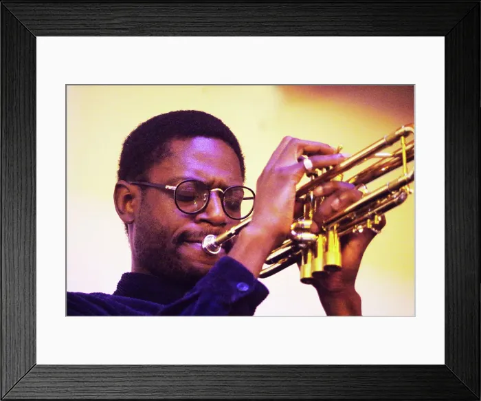Framed Print : Mark Kavuma, Gary Crosby Sextet, National Jazz Archive, Loughton, Essex, Oct 2023. Creator: Brian O'Connor Framed Print : Mark Kavuma, Gary Crosby Sextet, National Jazz Archive, Loughton, Essex, Oct 2023. Creator: Brian O'Connor