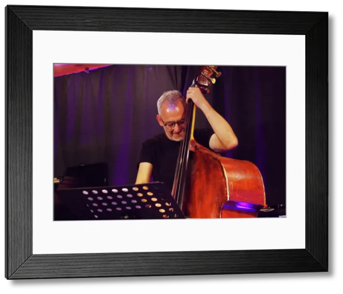 Framed Print : Liran Conan, Guido Spannocchi Quartet, Verdict Jazz Club, Brighton, East Sussex, Sept 2023. Creator: Brian O'Connor Framed Print : Liran Conan, Guido Spannocchi Quartet, Verdict Jazz Club, Brighton, East Sussex, Sept 2023. Creator: Brian O'Connor