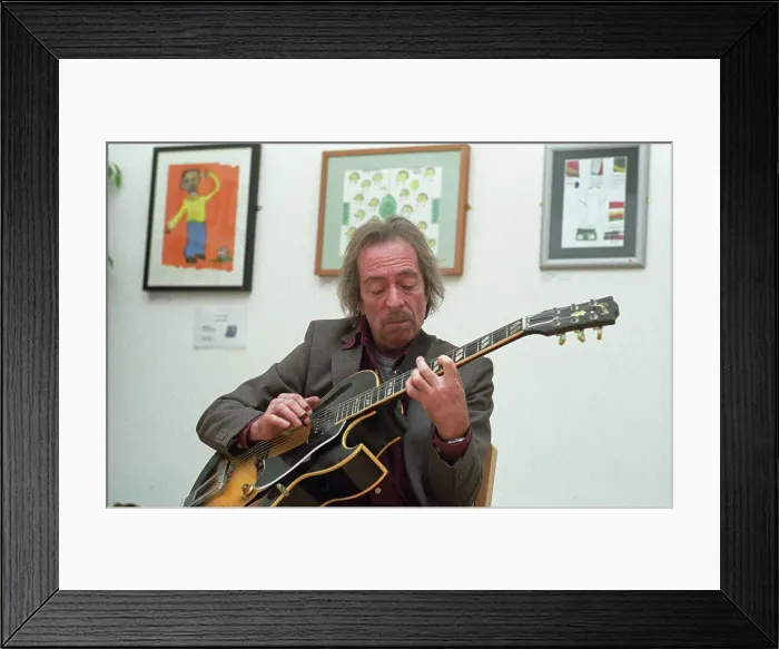 Framed Print : Terry Smith, Cafe Opera, Croydon, London, Feb 2004. Creator: Brian O'Connor Framed Print : Terry Smith, Cafe Opera, Croydon, London, Feb 2004. Creator: Brian O'Connor