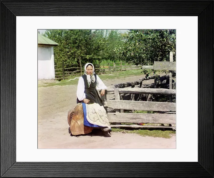 Framed Print : In Little Russia [i.e. Ukraine], between 1905 and 1915. Creator: Sergey Mikhaylovich Prokudin-Gorsky