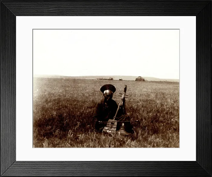 Framed Print : Chukchi, Violinist, 1899. Creator: Unknown Framed Print : Chukchi, Violinist, 1899. Creator: Unknown