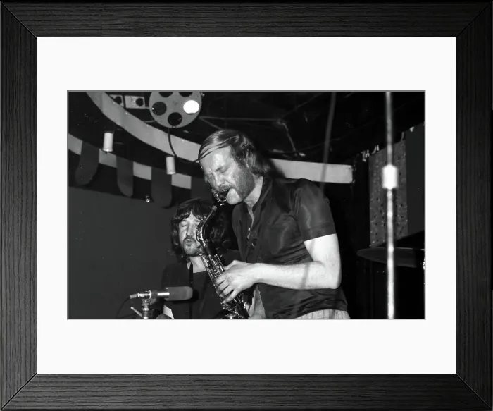 Framed Print : Dave Quincy, If, Marquee Club, Soho, London, 1971. Creator: Brian O'Connor Framed Print : Dave Quincy, If, Marquee Club, Soho, London, 1971. Creator: Brian O'Connor