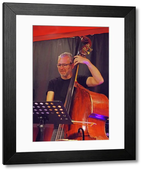 Framed Print : Liran Conran, Guido Spannocchi Quartet, Verdict Jazz Club, Brighton, East Sussex, Sept 2023. Creator: Brian O'Connor Framed Print : Liran Conran, Guido Spannocchi Quartet, Verdict Jazz Club, Brighton, East Sussex, Sept 2023. Creator: Brian O'Connor