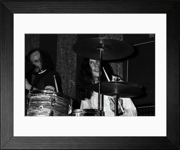 Framed Print : Dennis Elliott, If, Marquee Club, Soho, London, 1971. Creator: Brian O'Connor Framed Print : Dennis Elliott, If, Marquee Club, Soho, London, 1971. Creator: Brian O'Connor