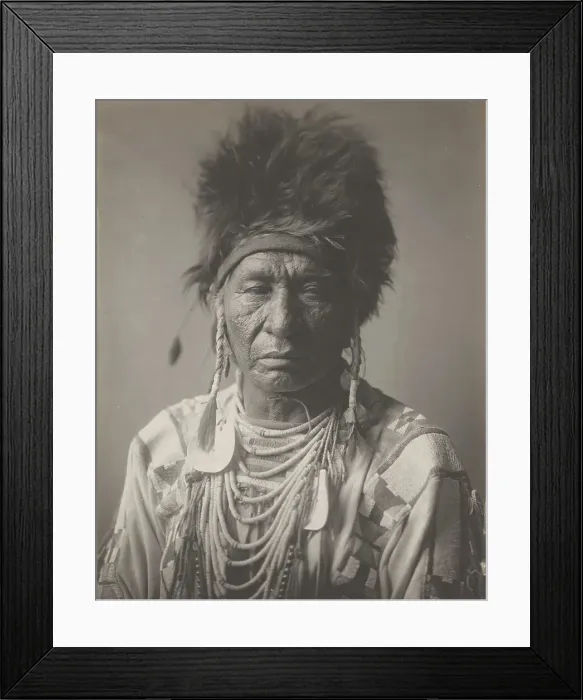 Framed Print : Big Magpie, 1908. Creator: Edward Sheriff Curtis Framed Print : Big Magpie, 1908. Creator: Edward Sheriff Curtis