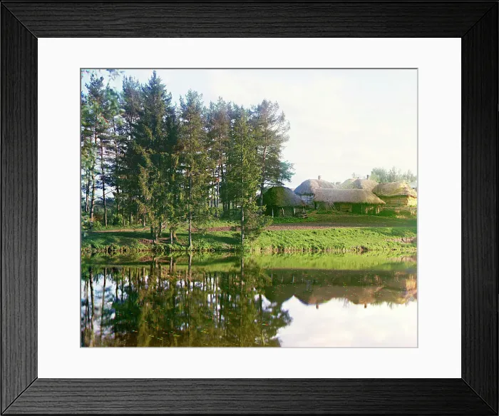 Framed Print : In Little Russia [i.e. Ukraine], between 1905 and 1915. Creator: Sergey Mikhaylovich Prokudin-Gorsky