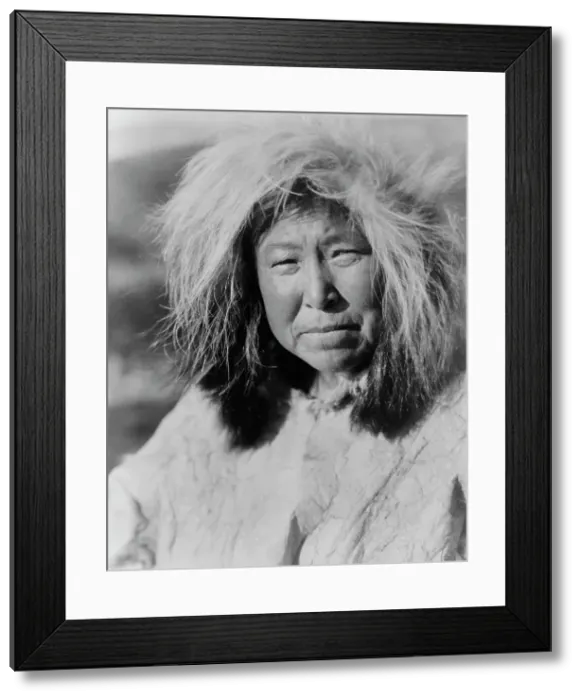 Framed Print : Selawik Woman, c1929. Creator: Edward Sheriff Curtis Framed Print : Selawik Woman, c1929. Creator: Edward Sheriff Curtis