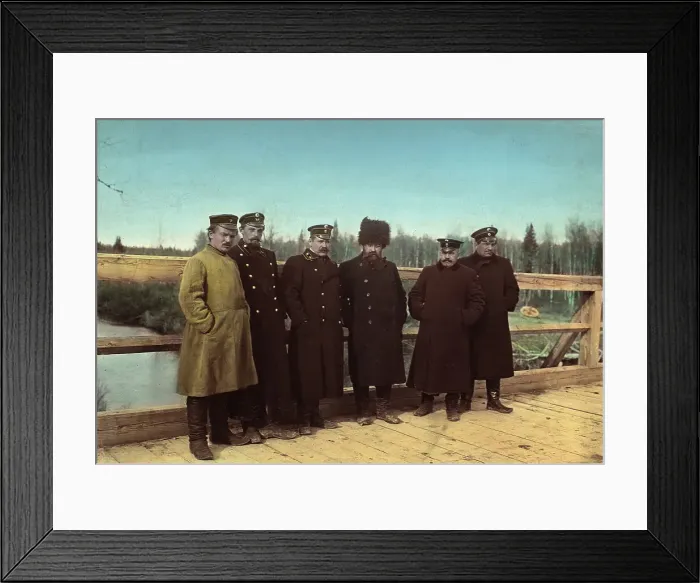 Framed Print : Railroad Work Acceptance Committee. Tomsk Province. October, 1908, 1906-1908. Creator: Dorozhno-Stroitel'nyi Otdel Framed Print : Railroad Work Acceptance Committee. Tomsk Province. October, 1908, 1906-1908. Creator: Dorozhno-Stroitel'nyi Otdel