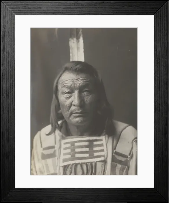 Framed Print : Bull Snake, 1908. Creator: Edward Sheriff Curtis Framed Print : Bull Snake, 1908. Creator: Edward Sheriff Curtis