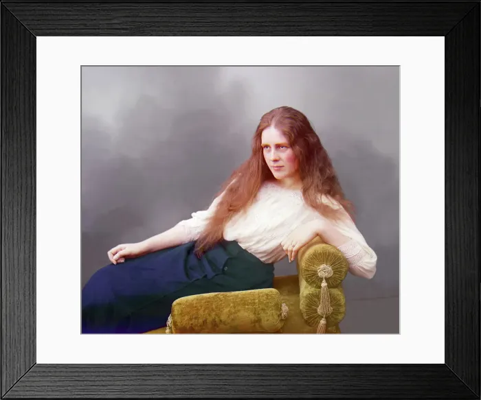 Framed Print : Head study, between 1905 and 1915. Creator: Sergey Mikhaylovich Prokudin-Gorsky Framed Print : Head study, between 1905 and 1915. Creator: Sergey Mikhaylovich Prokudin-Gorsky