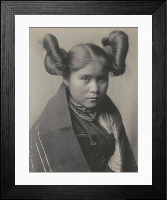 Framed Print : Chaiwa-Tewa, c1906. Creator: Edward Sheriff Curtis Framed Print : Chaiwa-Tewa, c1906. Creator: Edward Sheriff Curtis