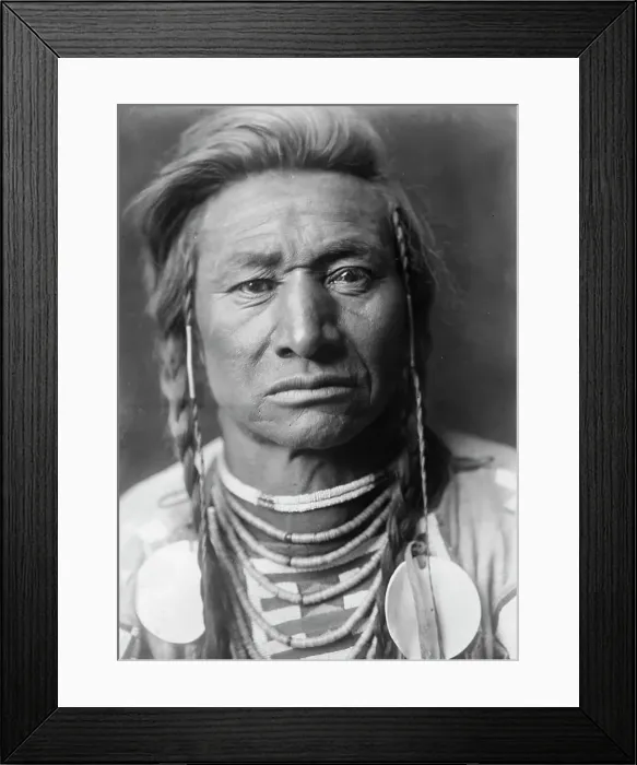 Framed Print : Chief Child, c1908. Creator: Edward Sheriff Curtis Framed Print : Chief Child, c1908. Creator: Edward Sheriff Curtis