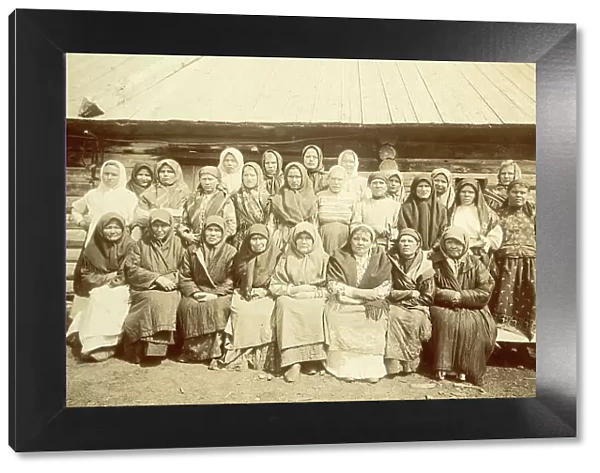 Cossacks - Women, 1909. Creator: Nikolai Georgievich Katanaev