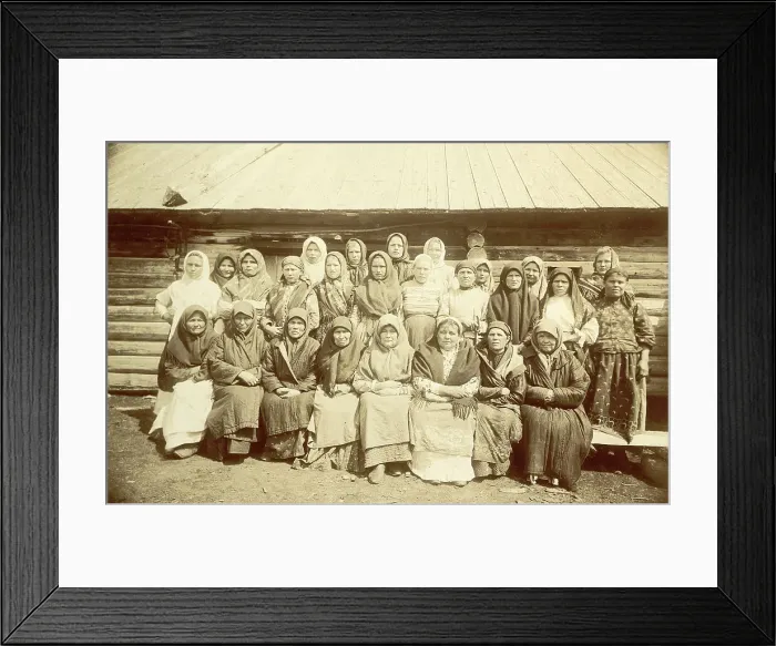 Framed Print : Cossacks - Women, 1909. Creator: Nikolai Georgievich Katanaev Framed Print : Cossacks - Women, 1909. Creator: Nikolai Georgievich Katanaev