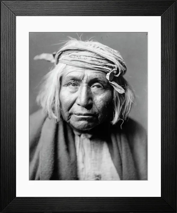Framed Print : De Gizzeh-Rolling, c1906. Creator: Edward Sheriff Curtis Framed Print : De Gizzeh-Rolling, c1906. Creator: Edward Sheriff Curtis