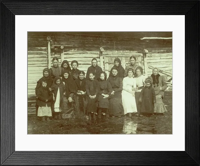 Framed Print : Cossack Women of Presnogor'kovsk Village, 1909. Creator: Nikolai Georgievich Katanaev Framed Print : Cossack Women of Presnogor'kovsk Village, 1909. Creator: Nikolai Georgievich Katanaev