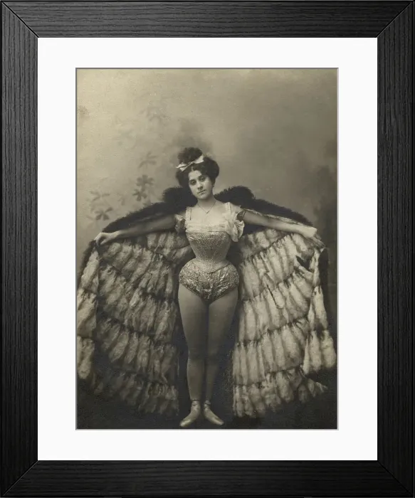 Framed Print : Aleksandra Semenovna Lavrent'eva, Sister of Photographer A.S. Lavrent'ev, in a Ballet Costume, 1900. Creator: AS Lavrentev Framed Print : Aleksandra Semenovna Lavrent'eva, Sister of Photographer A.S. Lavrent'ev, in a Ballet Costume, 1900. Creator: AS Lavrentev