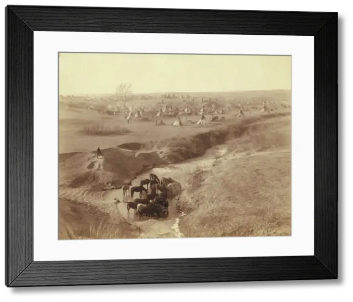 Framed Print : Villa of Brule, c1891. Creator: John C. H. Grabill Framed Print : Villa of Brule, c1891. Creator: John C. H. Grabill