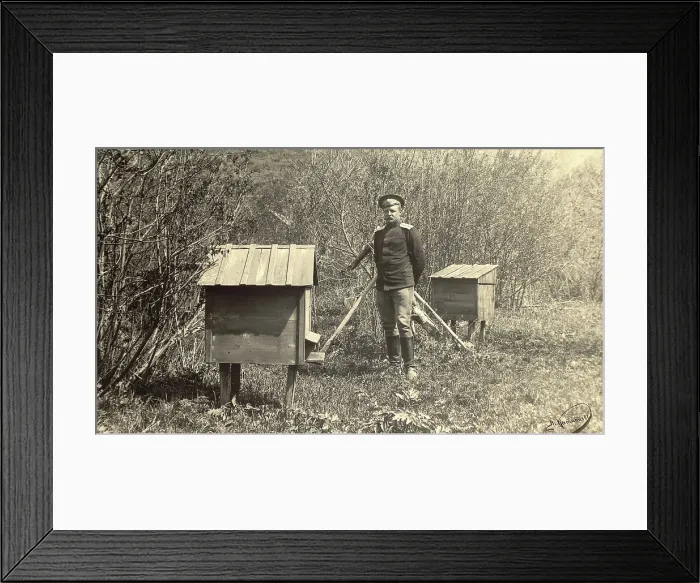 Framed Print : Untitled Photograph, 1909. Creator: Nikolai Georgievich Katanaev Framed Print : Untitled Photograph, 1909. Creator: Nikolai Georgievich Katanaev