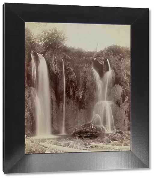 Spearfish Falls Black Hills, Dak, 1889. Creator: John C. H. Grabill