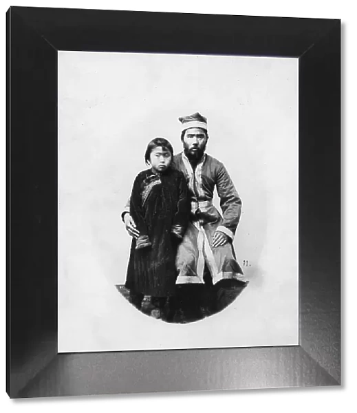 Gilyak, wearing a kaftan, 1865-1871. Creator: VV Lanin