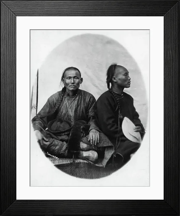Framed Print : Goldi from the upper reaches of the Usuri, 1865-1871. Creator: VV Lanin Framed Print : Goldi from the upper reaches of the Usuri, 1865-1871. Creator: VV Lanin