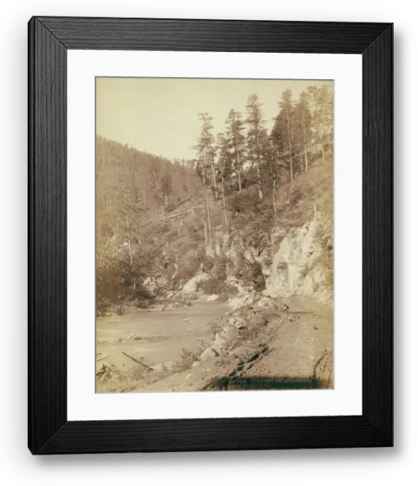 Framed Print : Grand Canyon Elk Canyon on Black Hills and Ft P RR, 1890. Creator: John C. H. Grabill Framed Print : Grand Canyon Elk Canyon on Black Hills and Ft P RR, 1890. Creator: John C. H. Grabill