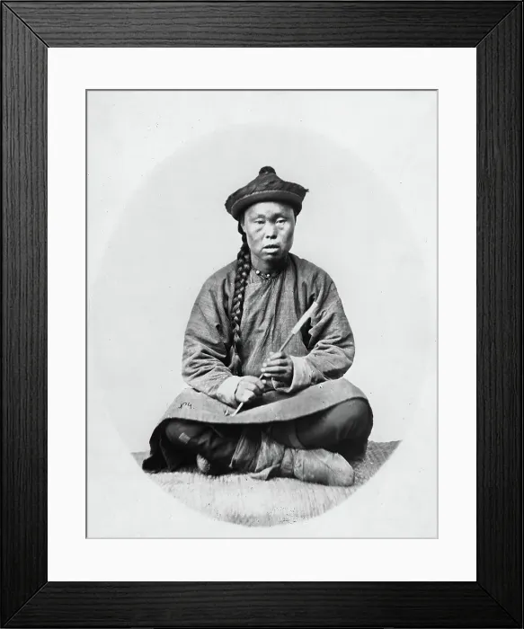 Framed Print : Gilyak merchant, 1865-1871. Creator: VV Lanin Framed Print : Gilyak merchant, 1865-1871. Creator: VV Lanin