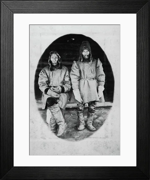 Framed Print : Yakut hunters, late 19th cent - early 20th cent. Creator: I Popov Framed Print : Yakut hunters, late 19th cent - early 20th cent. Creator: I Popov
