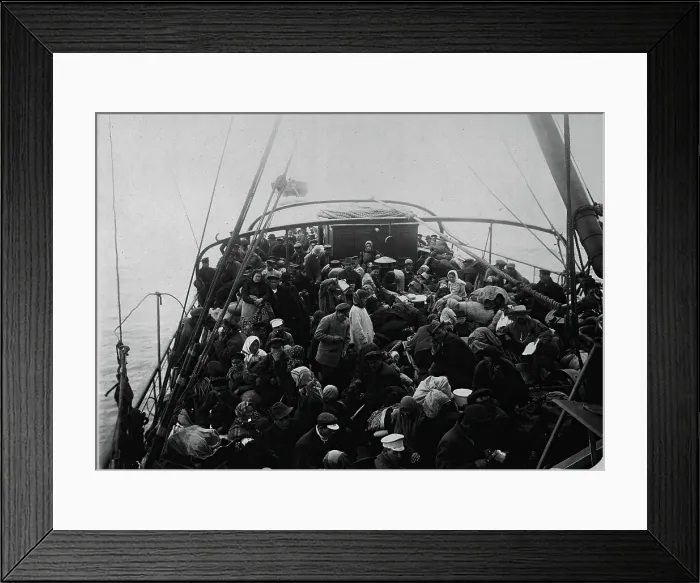 Framed Print : Transporting workers to the mines, 1890. Creator: Unknown Framed Print : Transporting workers to the mines, 1890. Creator: Unknown