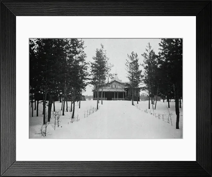Framed Print : Army Church, 1890. Creator: Unknown Framed Print : Army Church, 1890. Creator: Unknown