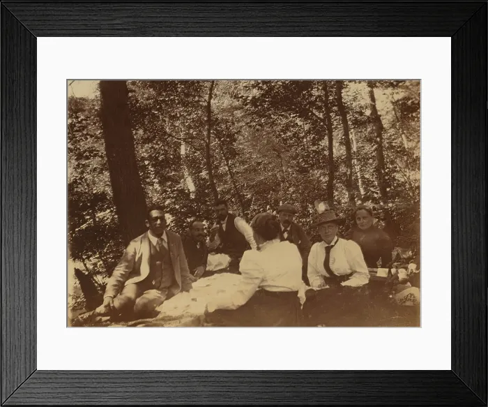 Framed Print : Picnic at Sedanka woods, north of Vladivostok, Russia, 1899. Creator: Eleanor Lord Pray Framed Print : Picnic at Sedanka woods, north of Vladivostok, Russia, 1899. Creator: Eleanor Lord Pray