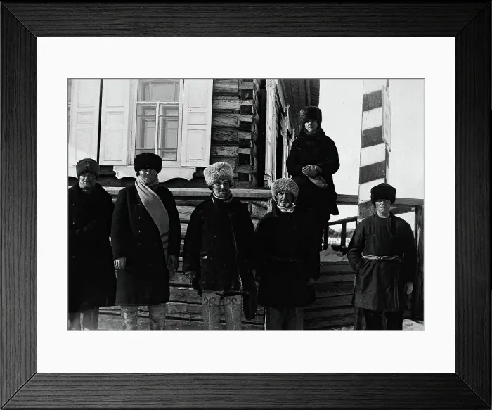 Framed Print : Russian immigrants, 1890. Creator: Unknown Framed Print : Russian immigrants, 1890. Creator: Unknown
