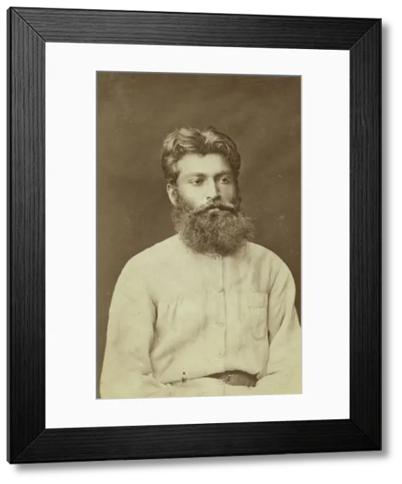 Framed Print : Kardashof, head-and-shoulders portrait, facing slightly right, between 1880 and 1886. Creator: Unknown Framed Print : Kardashof, head-and-shoulders portrait, facing slightly right, between 1880 and 1886. Creator: Unknown