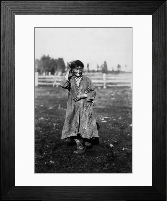 Framed Print : Woman, 1890. Creator: Unknown Framed Print : Woman, 1890. Creator: Unknown