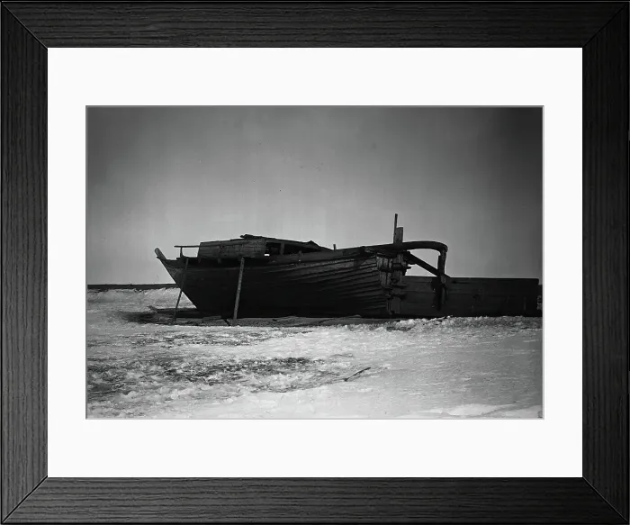 Framed Print : A Boat, 1890. Creator: Unknown Framed Print : A Boat, 1890. Creator: Unknown