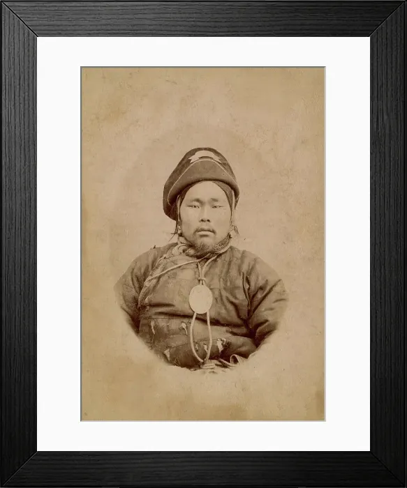 Framed Print : Gilyak the warden, 1890. Creator: Unknown Framed Print : Gilyak the warden, 1890. Creator: Unknown