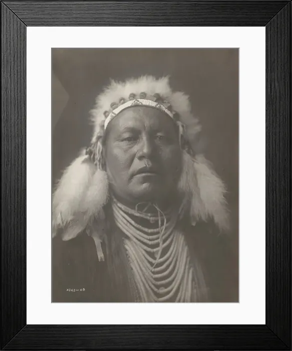 Framed Print : Banks, 1908. Creator: Edward Sheriff Curtis Framed Print : Banks, 1908. Creator: Edward Sheriff Curtis