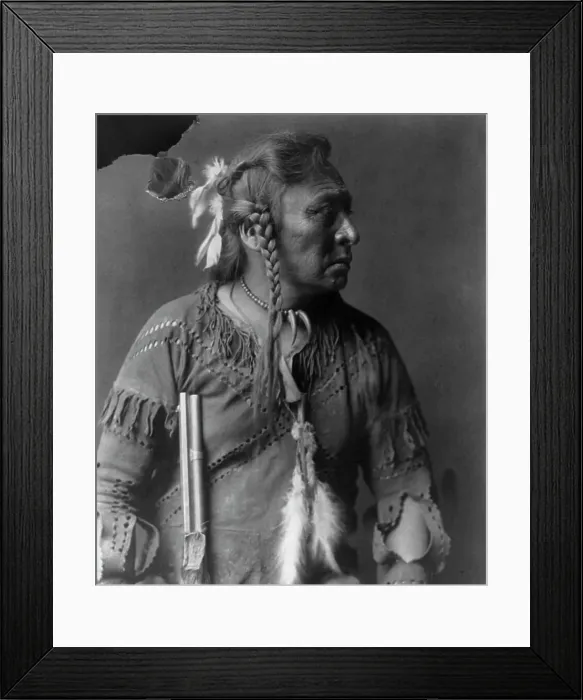 Framed Print : Horse Capture-Atsina, c1908. Creator: Edward Sheriff Curtis Framed Print : Horse Capture-Atsina, c1908. Creator: Edward Sheriff Curtis