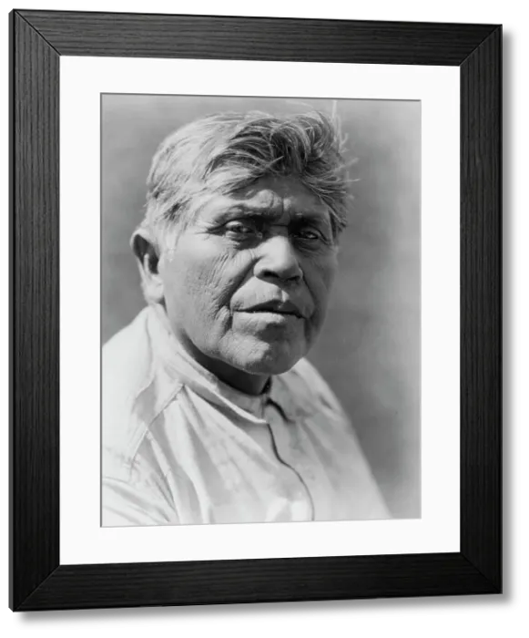 Framed Print : A Tejon Serrano, c1924. Creator: Edward Sheriff Curtis Framed Print : A Tejon Serrano, c1924. Creator: Edward Sheriff Curtis