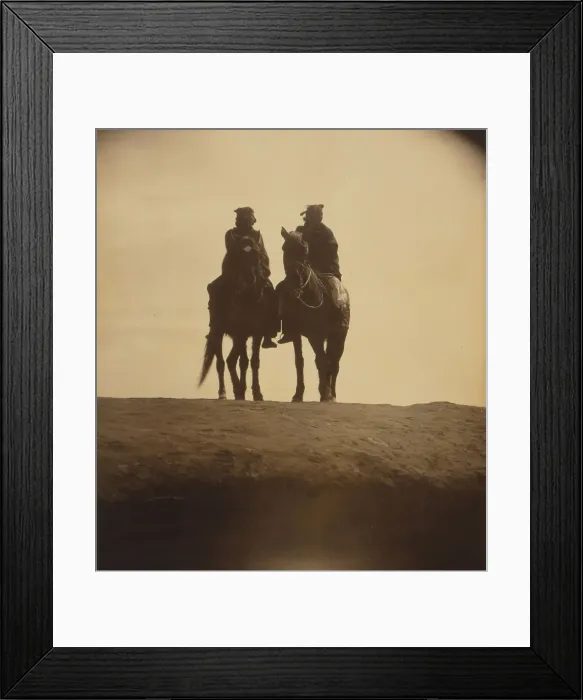 Framed Print : The outlook, c1904. Creator: Edward Sheriff Curtis Framed Print : The outlook, c1904. Creator: Edward Sheriff Curtis