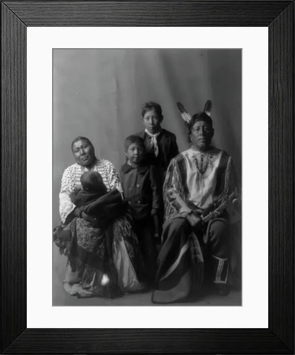 Framed Print : Good Bear, c1908. Creator: Edward Sheriff Curtis