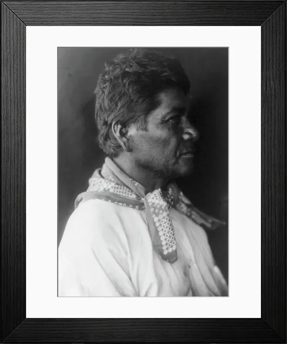 Framed Print : Marcos-Palm Cañon Cahuilla, 1905, c1924. Creator: Edward Sheriff Curtis Framed Print : Marcos-Palm Cañon Cahuilla, 1905, c1924. Creator: Edward Sheriff Curtis