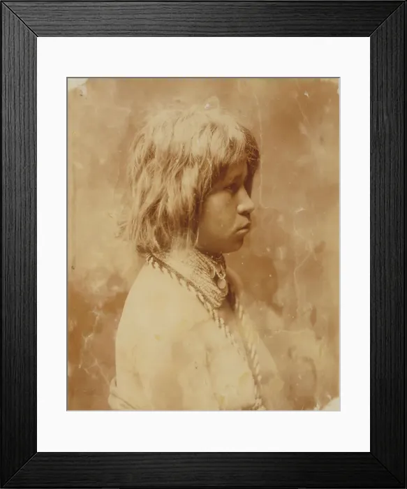 Framed Print : Judith-Mohave, c1903. Creator: Edward Sheriff Curtis Framed Print : Judith-Mohave, c1903. Creator: Edward Sheriff Curtis