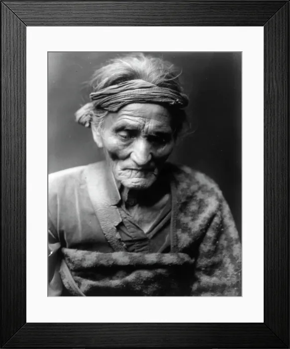 Framed Print : Hatali Nez, c1905. Creator: Edward Sheriff Curtis Framed Print : Hatali Nez, c1905. Creator: Edward Sheriff Curtis