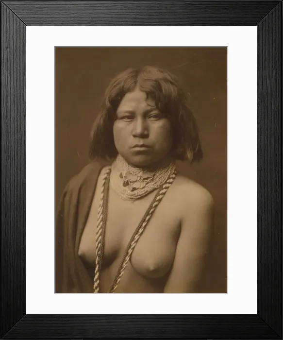 Framed Print : Mohave-Judith, c1903. Creator: Edward Sheriff Curtis Framed Print : Mohave-Judith, c1903. Creator: Edward Sheriff Curtis